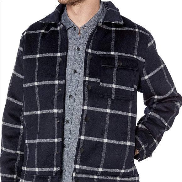 Blank NYC | Men's Irish Curse Wool Blend Coat - Picture 5 of 15